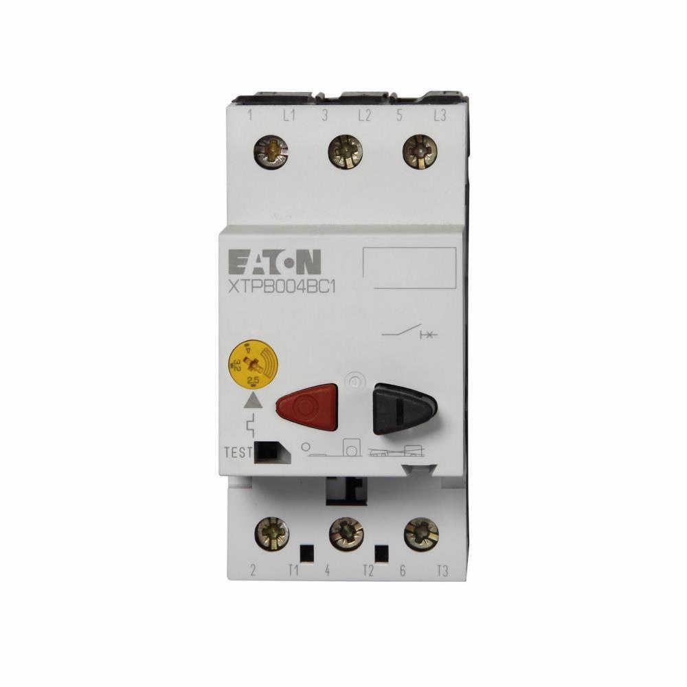 Eaton PKZM0-6.3 Eaton  IEC motor control UL 489 Industrial Miniature Circuit Breakers - Supplementary Protector, 5A, 5-10X /n trip, Single-pole, Standard terminals