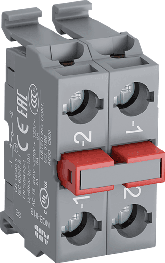 ABB Control MCB-02B MCB-02B ABB Control - 2NC BASE MOUNTED DOUBLE BLOCK