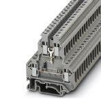 Phoenix Contact 2791032 Component terminal block, with integrated diode, The max. current is determined by the diode. Installed: Diode 1N 4007, reverse voltage: 1300 V, maximum continuous current: 0.5 A., nom. voltage: 500 V, nominal current: 32 A, connection method: Screw conne