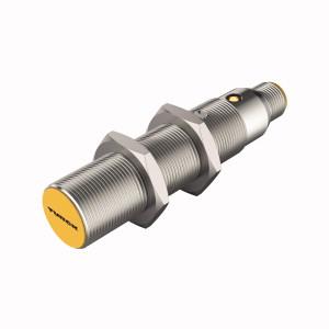 Turck BC5-S18-AN4X-H1141/S250 Capacitive Sensor, Rated switching distance 5 mm, Flush, M18 × 1 threaded barrel, Plastic, PA12‐GF30, Fixed settings, DC 3-wire, 10…65 VDC, NO contact, NPN output, M12 × 1 connector