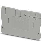 Phoenix Contact 3212044 End cover, length: 57.7 mm, width: 2.2 mm, height: 36 mm, color: gray