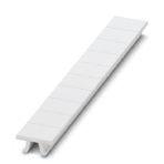 Phoenix Contact 5060896 Zack marker strip, Strip, white, unlabeled, can be labeled with: PLOTMARK, CMS-P1-PLOTTER, mounting type: snap into tall marker groove, for terminal block width: 8.2 mm, lettering field size: 10.5 x 8.15 mm, Number of individual labels: 10