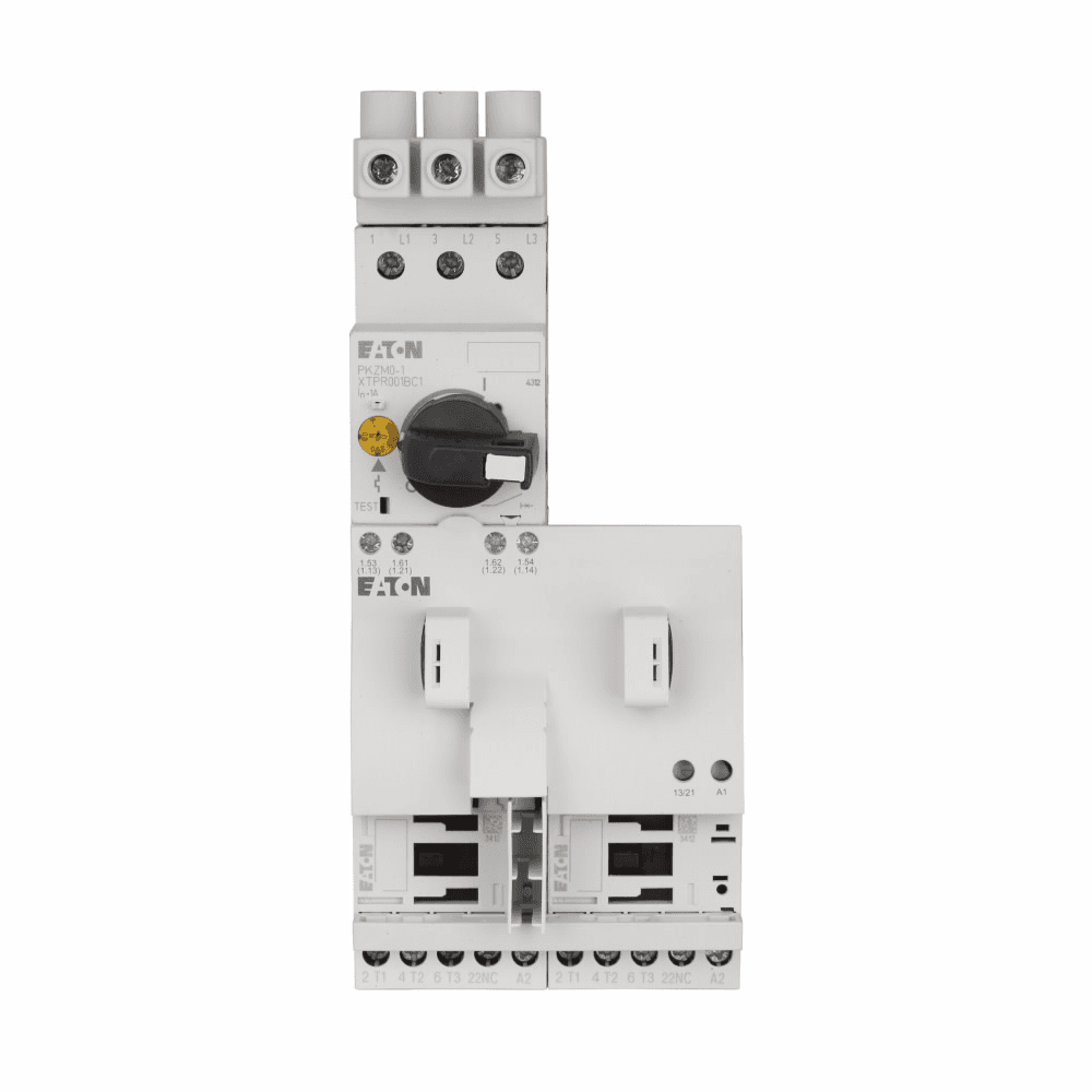 Eaton XTFR010BCG XTFR010BCG Eaton - Eaton XT IEC motor control, UL 508 Type F - XT IEC FVR Combination Motor Controller, 0.4A, 45 mm Frame size, 42V 50 Hz, 48V 60 Hz coil,Type 2 Coordination,1NO-1NC auxilary contact