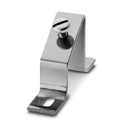 Phoenix Contact 1201099 Angled brackets with M6 screw, for fixing DIN rails at an angle of 30Â°, height: 46 mm