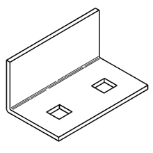 Eaton 9P-1583 9P-1583 Eaton - BLIND END PLATE, 3" CHANNEL WIDTH, PRE-GALVANIZED