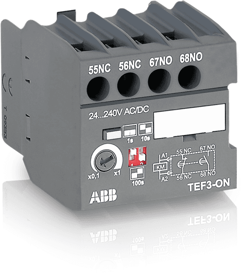 ABB Control TEF3-ON TEF3-ON ABB Control - TEF3-ON Frontal Electronic Timer