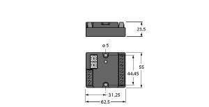 FDN20-4S-4XSG Part Image. Manufactured by Turck.