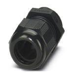 Phoenix Contact 1424481 Cable gland, cable gland material: PA, external cable diameter 10 mm ... 14 mm, shielding: no, connecting thread: M20 x 1.5, color: jet black RAL 9005