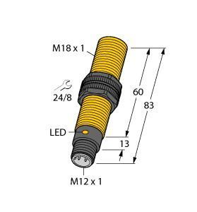 BC5-S18-AN4X-H1141/S250 Part Image. Manufactured by Turck.