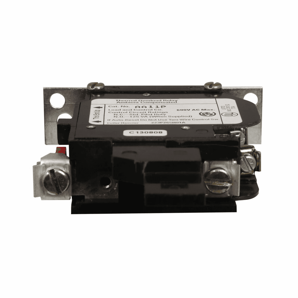 Eaton AA23AT AA23AT Eaton - Eaton NEMA A200 Thermal Overload Relay, Three-pole, NEMA, Thermal Type A, Class 20, 1NC Auxiliary Contact, Alarm Contact (Form C), Ambient Compensated , Full load range 26.3-45A With Connectors