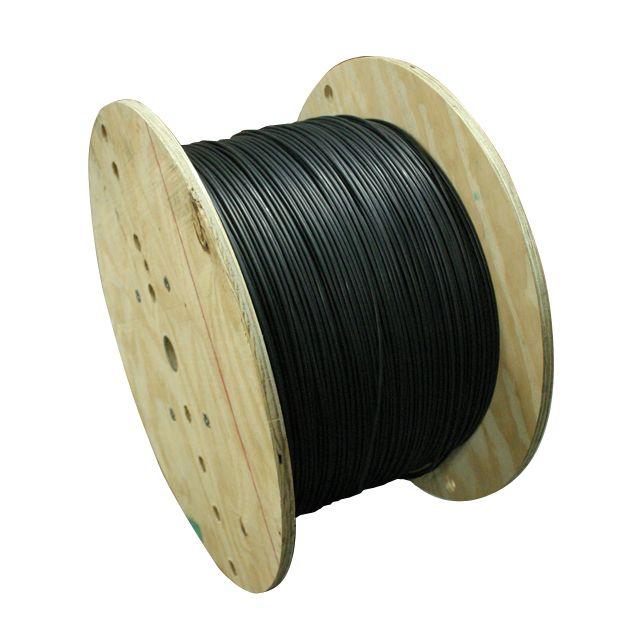Mencom 30CB001-1000 MDC, Spool Cable, 4 Pole, 22awg, 4A, 1000 ft, Black, PVC