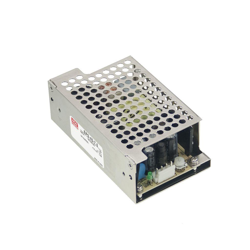 MEAN WELL EPS-45-24-C AC-DC Single output enclosed type power supply; Output 24Vdc at 1.9A