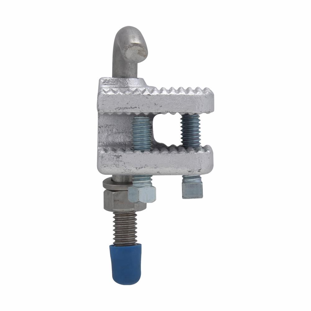 Eaton Corp LCC1 Eaton Crouse-Hinds series LCC cable tray conduit clamp, Cast iron, 1/2", For use with outside rail tray