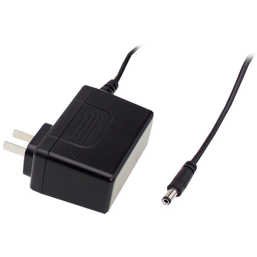 MEAN WELL SGA40CH18-P1J AC-DC Slim wall mounted adaptor; Input range 90-264VAC with 2 pin China plug; Output 18VDC at 2.22A