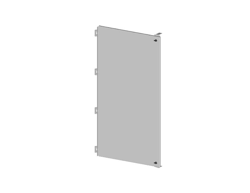 Saginaw Control SCE-DF1806 Panel, IMS Dead Front, Height:65.88", Width:19.88", Depth:0.83", Powder coated white.