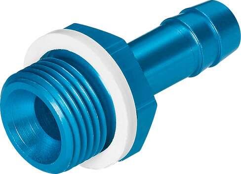 Festo 36160 barbed hose fitting N-3/8-P-13 With sealing ring. Nominal size: 11 mm, Type of seal on screw-in stud: Sealing ring, Operating pressure complete temperature range: -0,95 - 16 bar, Operating medium: Compressed air in accordance with ISO8573-1:2010 [7:-:-], 