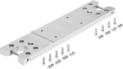 Festo 3995047 mounting kit EAHM-E17-K1-15 Corrosion resistance classification CRC: 1 - Low corrosion stress, Product weight: 1150 g, Materials note: Conforms to RoHS, Material screws: Wrought Aluminium alloy