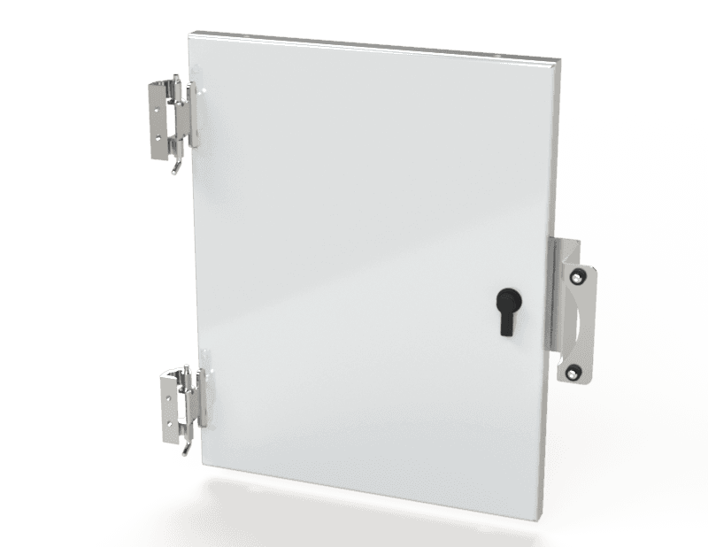 Saginaw Control SCE-DF20EL16LP Panel, Dead Front (Wall Mount), Height:16.00", Width:12.63", Depth:0.83", Powder coated white inside and out.