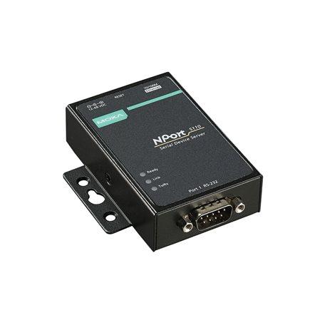 Moxa NPORT 5110 1-port RS-232 device server, 0 to 55°C operating temperature