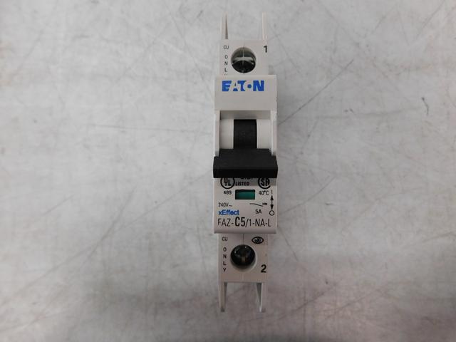 FAZ-C5/1-NA-L Part Image. Manufactured by Eaton.