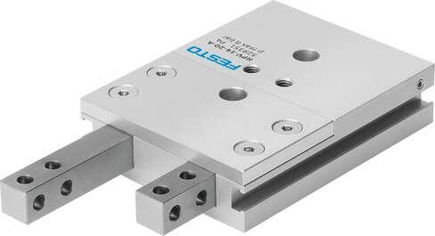 Festo 529354 feed separator HPV-22-60-A Integrated  SME-8-.../ SMT-8-... sensors. Optimised, accurate adaptation option with ZBH centring sleeves. Stroke: 60 mm, Piston diameter: 22 mm, Max. replacement accuracy: 0,3 mm, Max. stem backlash Sx: 0,05 mm, Max. stem backl