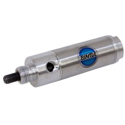 Bimba 041.5-D Bimba 041.5-D Air Cylinder 3/4" x 1.5" ;Double Acting - Air Return, Bore: 3/4 in, Cushioning: None, Rod Style: Round, Stroke: 1.500 in, Front Nose Mount ,Bumper: No, Magnetic Piston: No, Rod Wiper: No