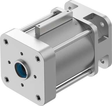 Festo 8072777 Holding brake DACS-40-A-R3-S Assembly position: Any, Type of clamping with direction of action: (* at both ends, * Clamping with spring, release with compressed air), Position detection: For proximity sensor, Safety function: Holding and stopping a moveme