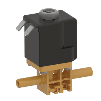 Humphrey 39015340 Proportional Solenoid Valves, Small 2-Port Proportional Solenoid Valves, Number of Ports: 2 ports, Number of Positions: Variable, Valve Function: Single Solenoid Proportional, Normally Closed, Piping Type: Inline, Direct Piping, Size (in)  HxWxD: 2.80 x 1