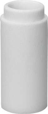 Festo 553142 filter cartridge VAF-DB-P-1/8-1/4 for vacuum filter VAF Mounting type: Plug-in, Materials note: (* Contains PWIS substances, * Conforms to RoHS), Material filter: PE