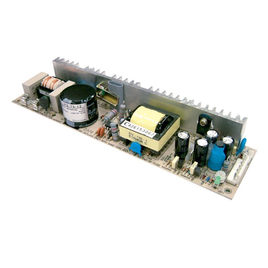 MEAN WELL LPS-75-48 AC-DC Single output Open frame power supply; Output 48Vdc at 1.56A