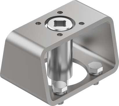 Festo 8084192 mounting kit DARQ-K-V-F07S17-F04S11-R13 Based on the standard: (* EN 15081, * ISO 5211), Container size: 1, Design structure: (* Female square and male square, * Mounting kit), Corrosion resistance classification CRC: 2 - Moderate corrosion stress, Produc