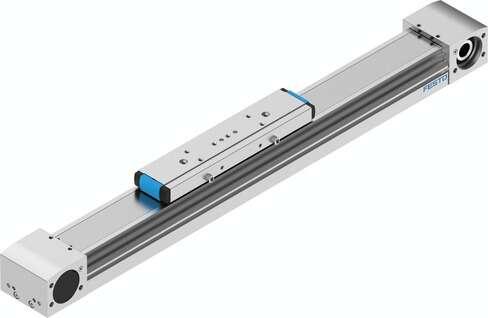 Festo 8041851 toothed belt axis ELGA-TB-KF-70-300-0H With recirculating ball bearing guide Effective diameter of drive pinion: 28,65 mm, Working stroke: 300 mm, Size: 70, Stroke reserve: 0 mm, Toothed-belt stretch: 0,213 %