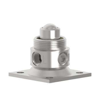Humphrey 125B21121 Mechanical Valves, Roller Ball Operated Valves, Number of Ports: 2 ports, Number of Positions: 2 positions, Valve Function: Normally open, Piping Type: Inline, Direct piping, Options Included: Mounting base, Approx Size (in) HxWxD: 1.52 x 1.16 DIA