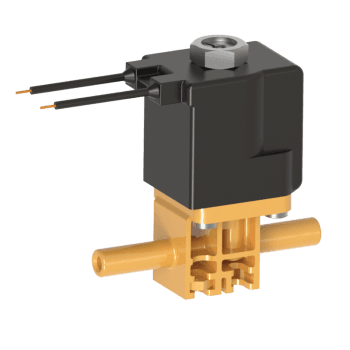 Humphrey 39025520 Proportional Solenoid Valves, Small 2-Port Proportional Solenoid Valves, Number of Ports: 2 ports, Number of Positions: Variable, Valve Function: Single Solenoid Proportional, Normally Closed, Piping Type: Inline, Direct Piping, Size (in)  HxWxD: 2.80 x 1