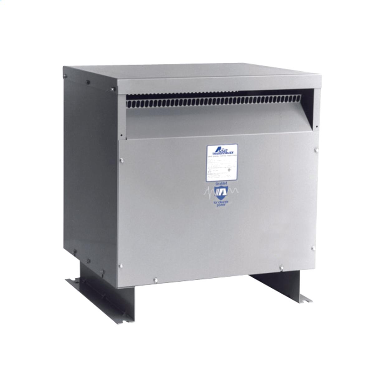 Hubbell WI045K26 Medium Voltage Transformer - Three Phase, 4800Δ - 600ΔV, 45kVA  ; Lower operating cost over Liquid-filled ; No additional fireproofing or venting ; Long life expectancy ; Smaller, lighter easy to maintain