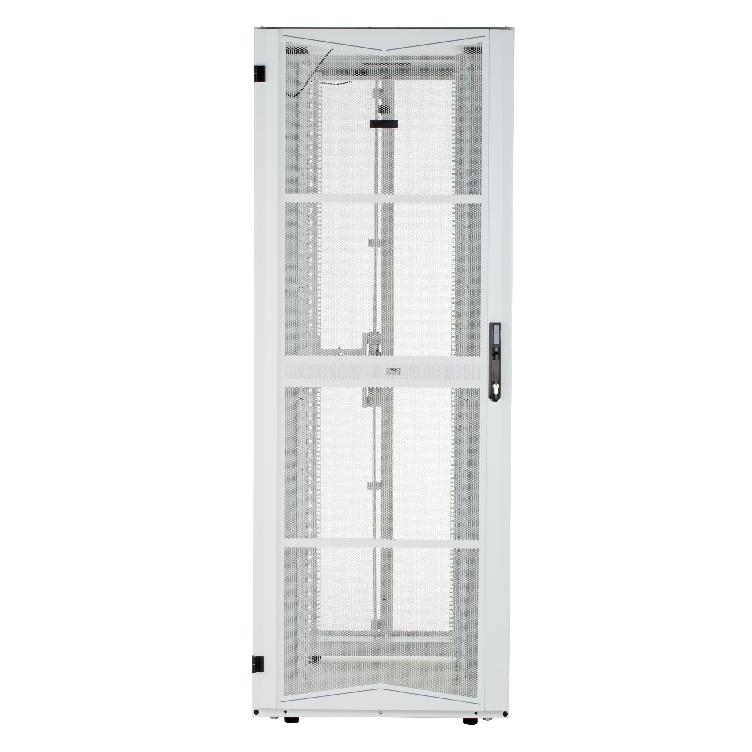 Panduit XG84222WS0001 FlexFusion Cabinet, 800mm x 42RU x 1200mm, White