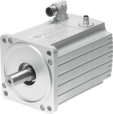 Festo 1574624 servo motor EMMS-AS-140-SK-HS-RSB-S1 Without gear unit. Ambient temperature: -10 - 40 °C, Storage temperature: -20 - 60 °C, Relative air humidity: 0 - 90 %, Conforms to standard: IEC 60034, Insulation protection class: F