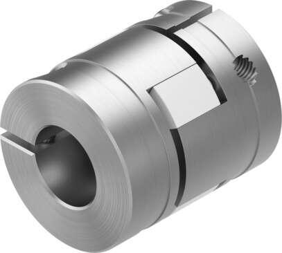 Festo 1453063 coupling EAMC-30-35-8-14 Holder diameter 1: 8 mm, Holder diameter 2: 14 mm, Size: 30, Nominal length: 35 mm, Assembly position: Any