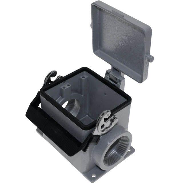 Mencom CHP-32LS42 Standard, Rectangular Base with cover, Single Latch, Surface mount, size 77.62, Side PG42 cable entry