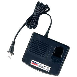 Lincoln Industrial 1210 Charger; 110V Voltage One-Hour Fast Charger; For Battery Pack 1201; 6FT Cord; UL/ULC Listed
