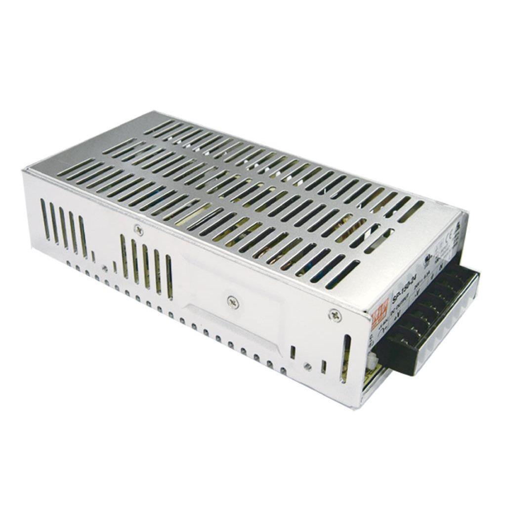 MEAN WELL SP-150-5 AC-DC Enclosed power supply; Output 5Vdc at 30A; PFC; free air convection; SP-150-5 is succeeded by RSP-150-5.