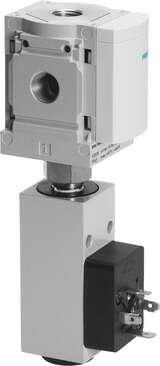 Festo 529855 branching module MS6-FRM-1/2-Y-Z Includes pressure switch without indicator, direction of flow: from right to left. Assembly position: Any, Design structure: Branching module, Operating pressure: 0 - 12 bar, Standard nominal flow rate in main flow directi