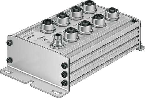 Festo 175561 input module CP-E16-M12X2-5POL With 16 inputs. Authorisation: (* C-Tick, * c UL us - Recognized (OL)), KC mark: KC-EMV, CE mark (see declaration of conformity): (* to EU directive for EMC, * to EU directive explosion protection (ATEX)), ATEX category Gas: