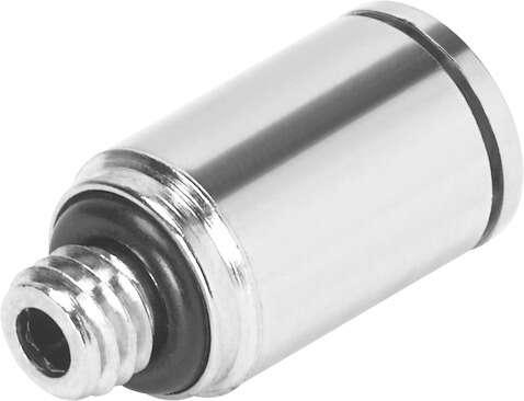 Festo 558659 push-in fitting NPQM-DK-M7-Q4-P10 Size: Standard, Nominal size: 3 mm, Type of seal on screw-in stud: Sealing ring, Design structure: Push/pull principle, Operating pressure complete temperature range: -0,95 - 16 bar