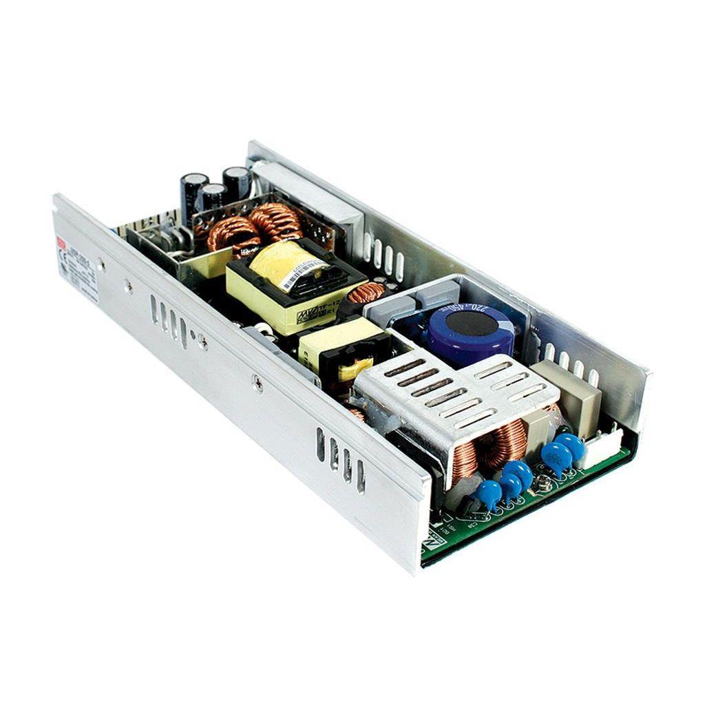 MEAN WELL USP-350-48 AC-DC Single output power supply; Output 48Vdc at 7.3A; U-bracket low profile format 38mm; USP-350-48 is succeeded by UHP-350-48.