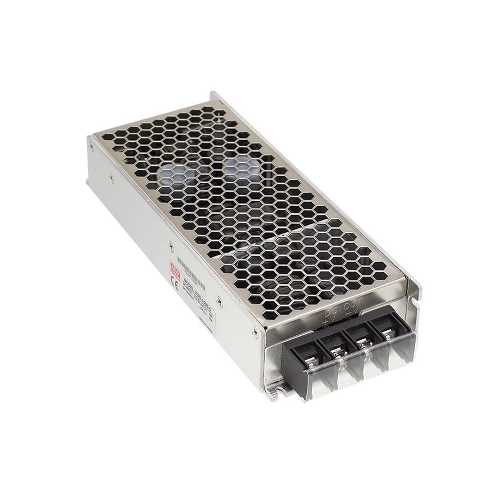 MEAN WELL RSD-150B-12 DC-DC Enclosed converter; Input 14.4-33.6Vdc; Output +12Vdc at 12.5A; railway standard EN50155; 4000Vdc I/O isolation