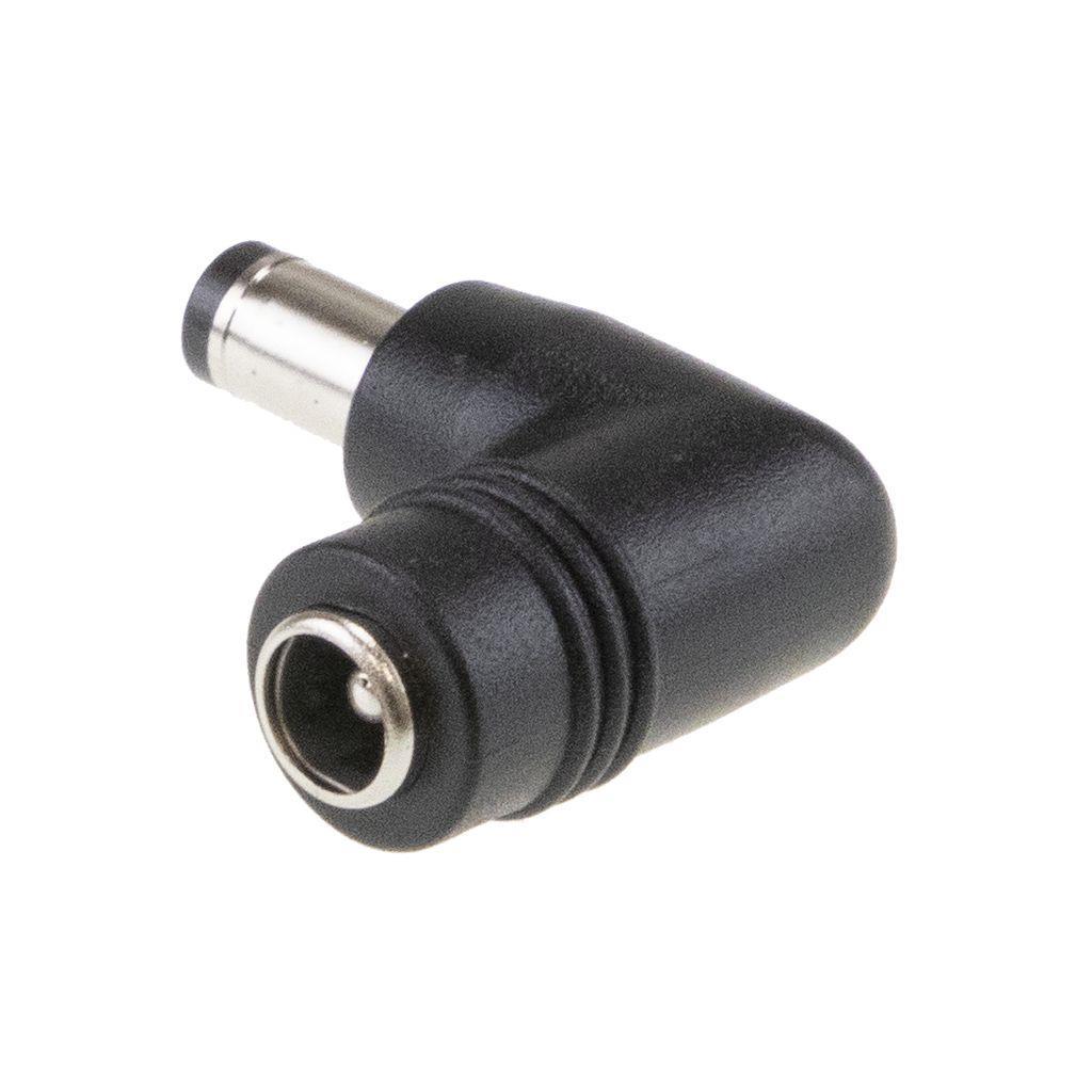 MEAN WELL DC PLUG-P1J-P1IR Changeable DC Plug 2.1x5.5x9.5mm Converter; for GST18-60, GSM06-60, GEM06-60, GE12-40, SGA12-60, GS06/15, OWA-60U/E Adaptor with Standard P1J tuning fork plug OD 5.5mm; ID 2.1mm; Length 11mm