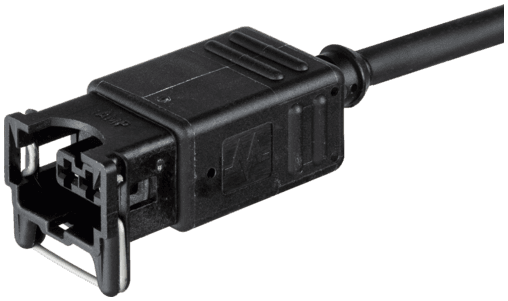 Murr Elektronik 7000-70001-7400750 Valve plug MJC 0° with cable, PUR 2x0.5 bk drag ch. 7.5m