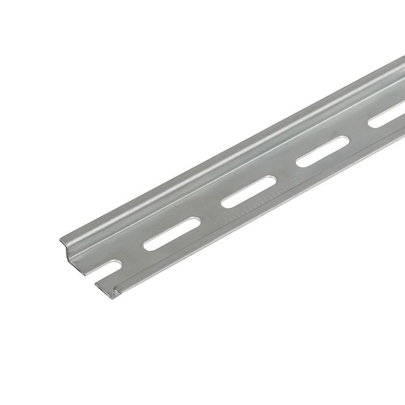 Weidmuller 0514510000 Rail, TS 35, TS 35 x 7.5, with slot, Steel, galvanic zinc plated and passivated