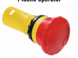 Sprecher + Schuh D7D-MT44X01 Emergency stop, push-pull / twist-to-release, Plastic operator, red, 1NC